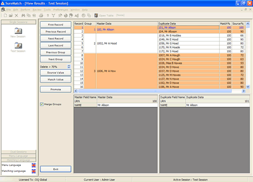 SureMatch Screenshot